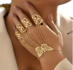 Butterfly Bracelet & Rings